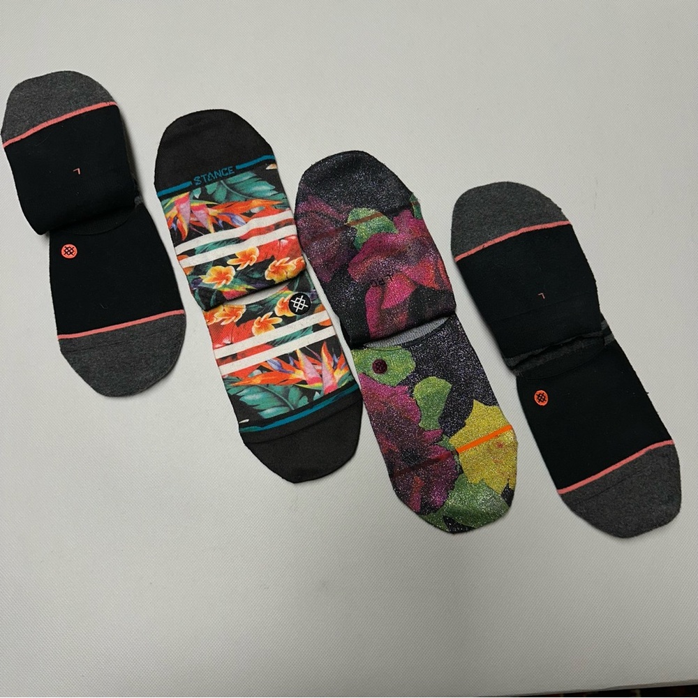 Stance No Show Socks 4 Pair Large - Picture 2 of 3